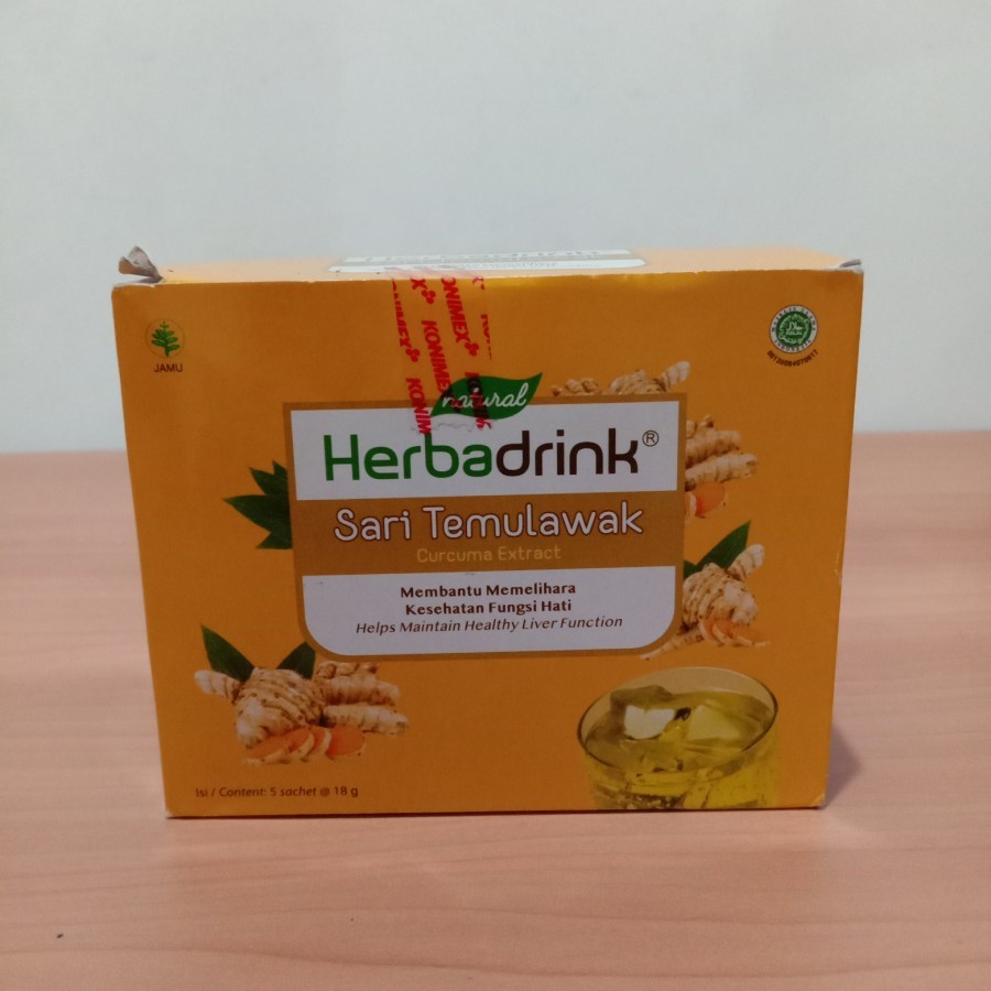 

Herbal hepatitis / hati / Liver SARI TEMULAWAK Herbadrink