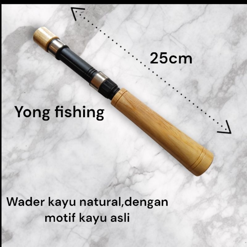 gagang joran wader+reelseat