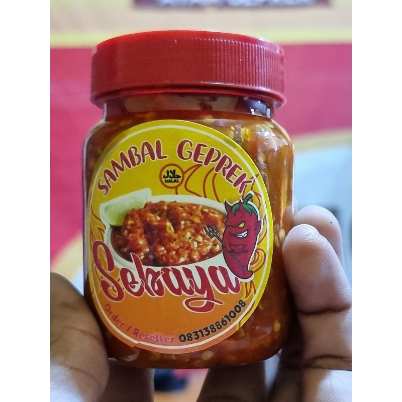 

Sambal Ayam Geprek pedas manis