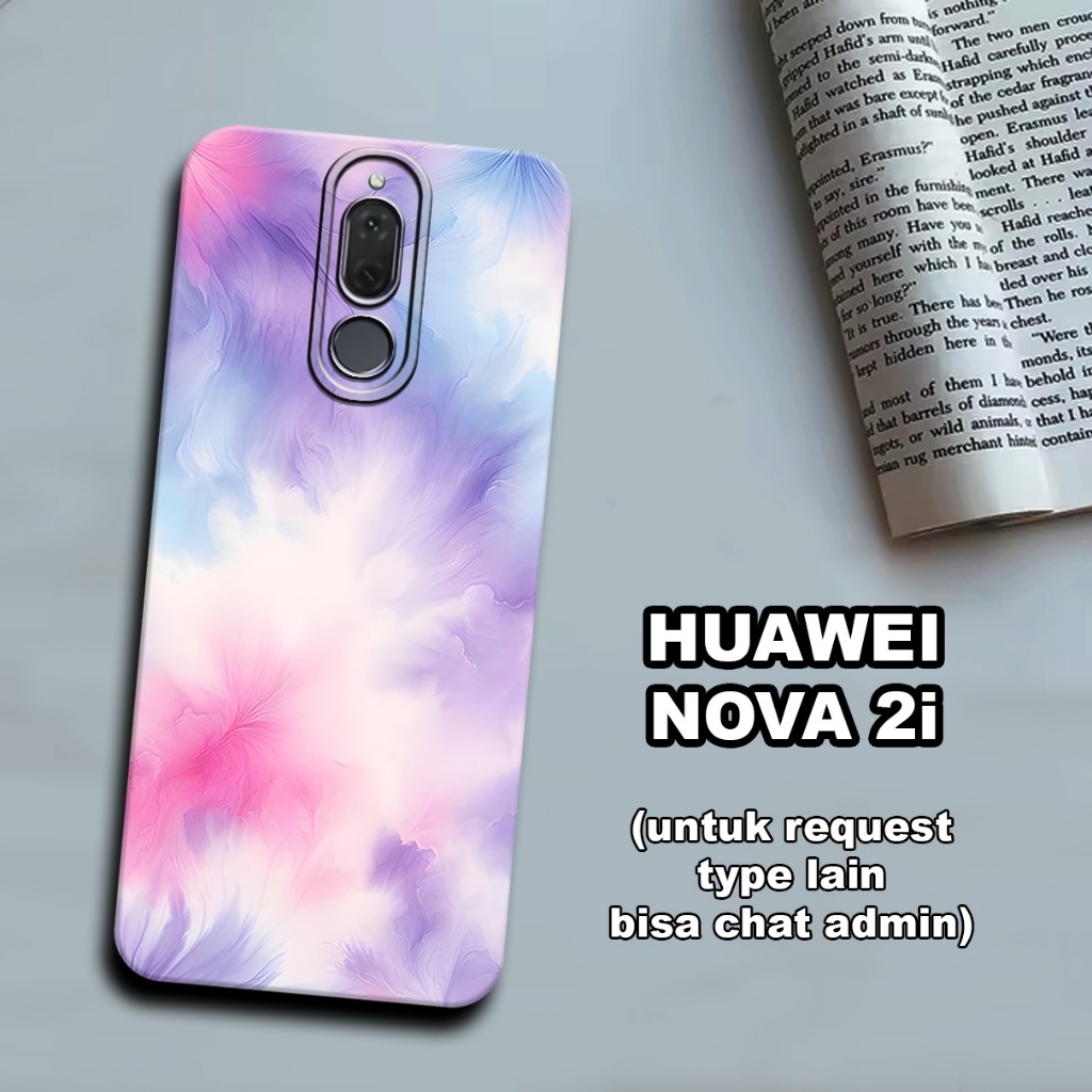 CC33/ Softcase karet lentur untuk huawei nova 2i/Motif cewek/case huawei nova 2i/kesing huawei nova 