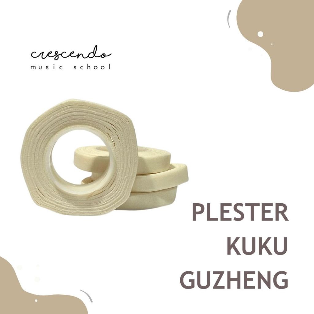 CRESCENDO Plester Kuku Guzheng - Guzheng Nail Tape - Aksesoris Guzheng Kecapi China