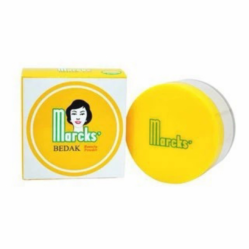 Marcks Beauty Powder - Natural Beige / Bedak Tabur / 20g