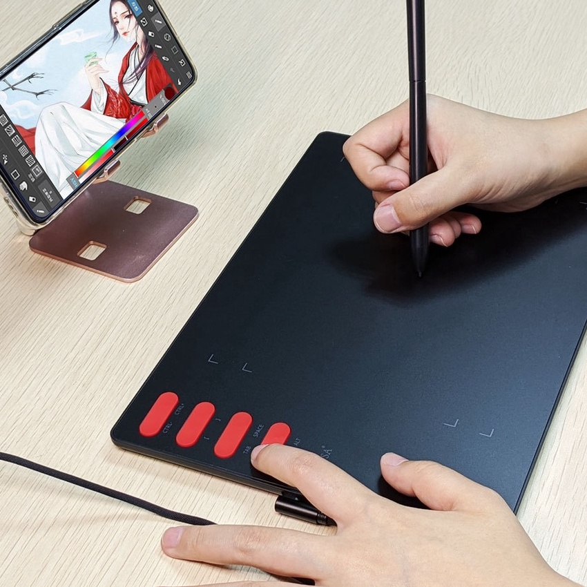 KF7 Drawing Graphic Pen Tablet 7 inch VINSA T55 Dital Drawing Pad PC Laptop Smartphone Android