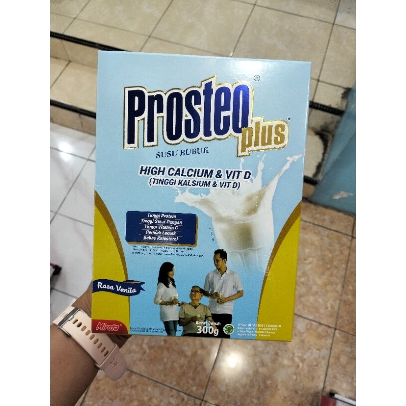

PROSTEO COKLAT VANILA 300 GRAM