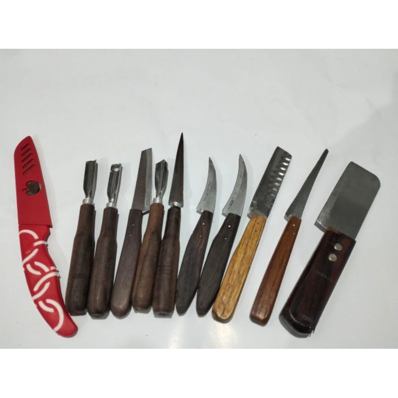 

pisau garnis10pcs+pisau cantik