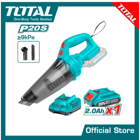 Vacuum Cleaner Penghisap Debu Lithium-Ion TOTAL TVLI20126