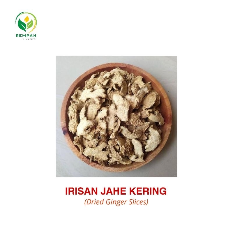 

IRISAN JAHE KERING (Dried Ginger Slices) REMPAH NATURE HERBS