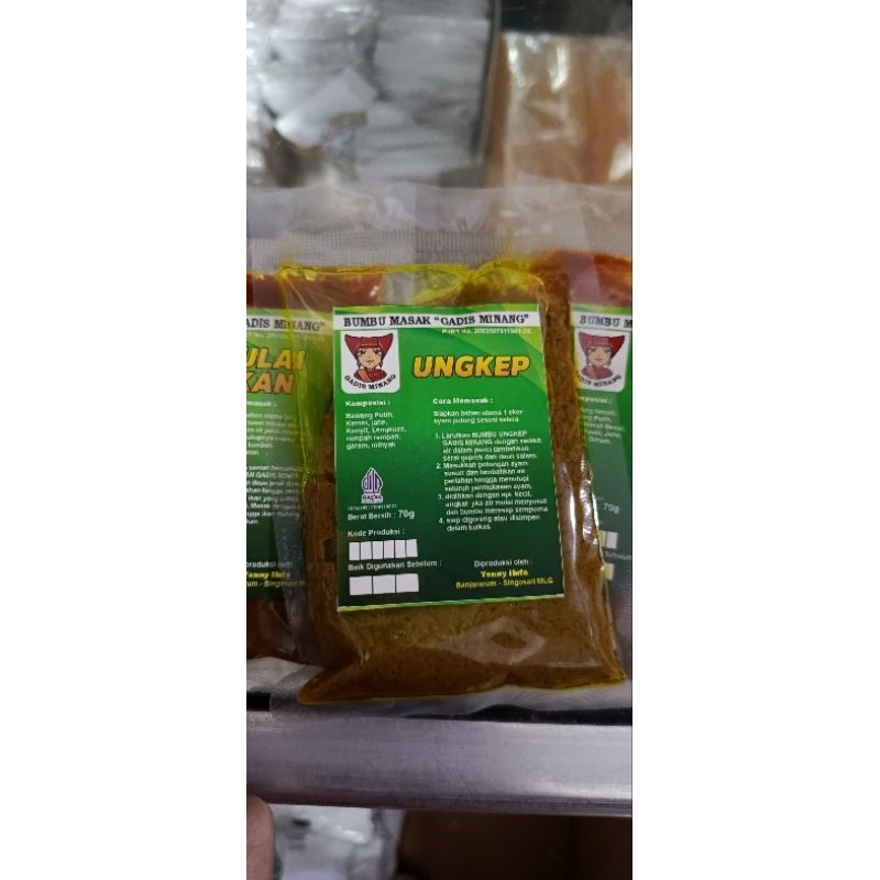 

Bumbu Masak Gadis Minang UNGKEP
