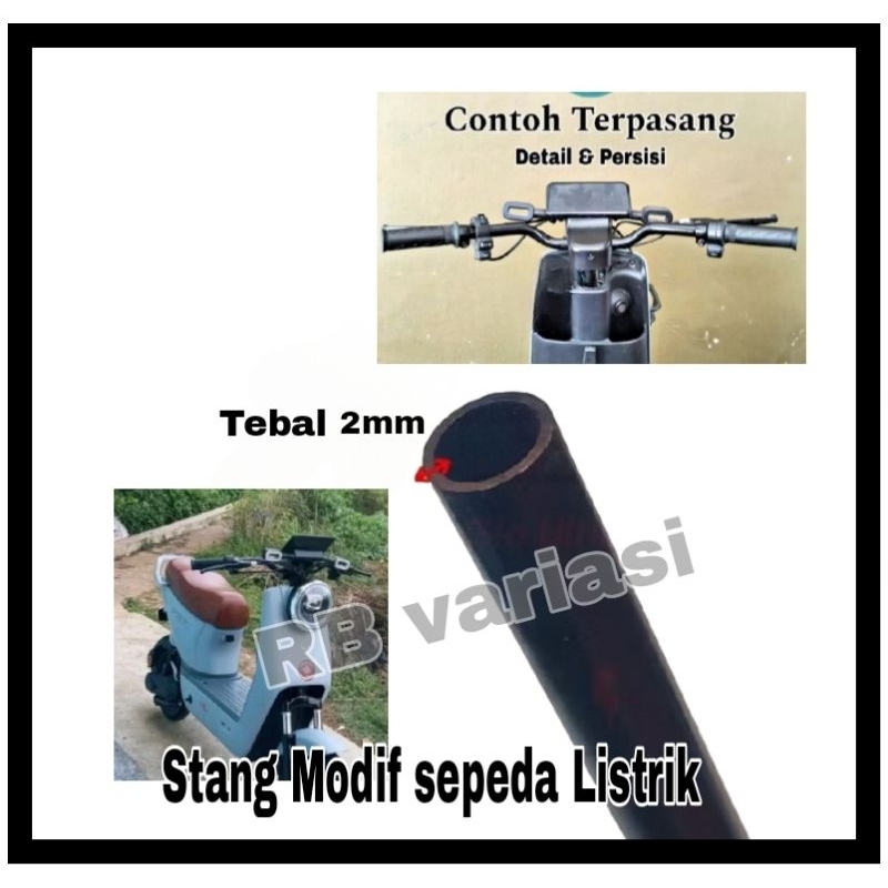 stang sepeda listrik modif pendek semua merk