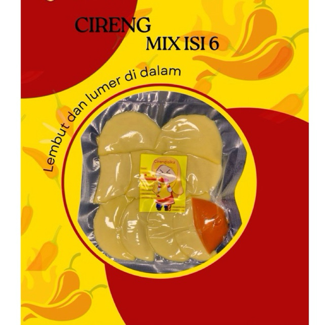 

CIRENGISIKU MINBITES MIX ISI 6