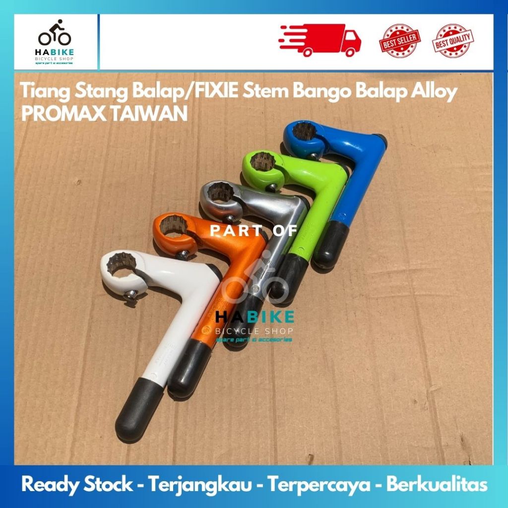 Stem Quil Bango Sepeda Balap Fixie Roadbike Dll Insert 22.2MM Stem Balap/Bango Sepeda Balap FIXIE PR