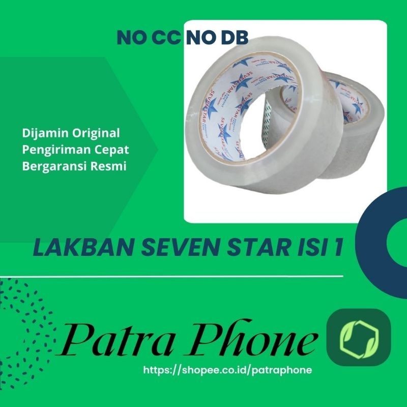 

Lakban Seven Star 45 x 100 yard isi 1 pcs