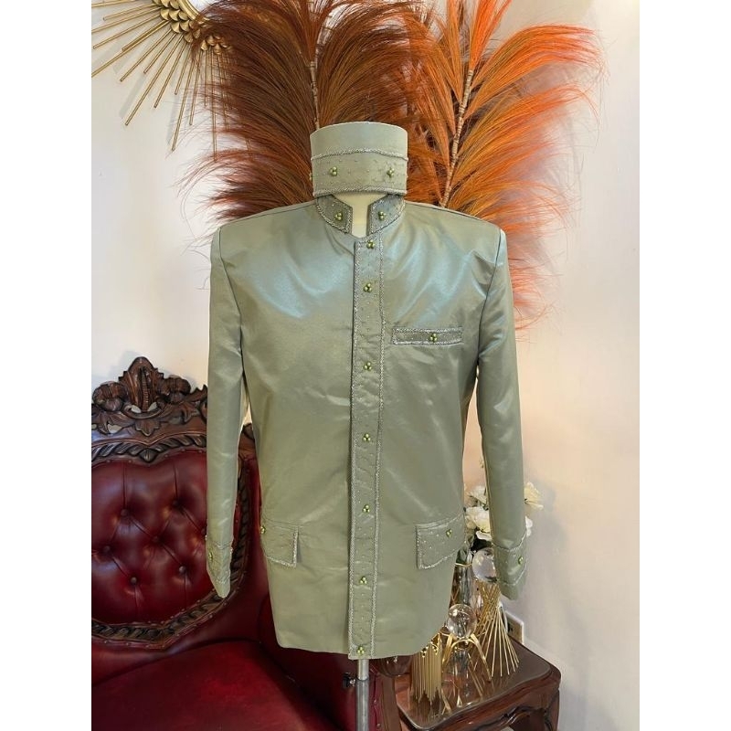 Beskap Bapak Besan // Baju Beskap Orang Tua Pengantin // Beskap Bapak Besan