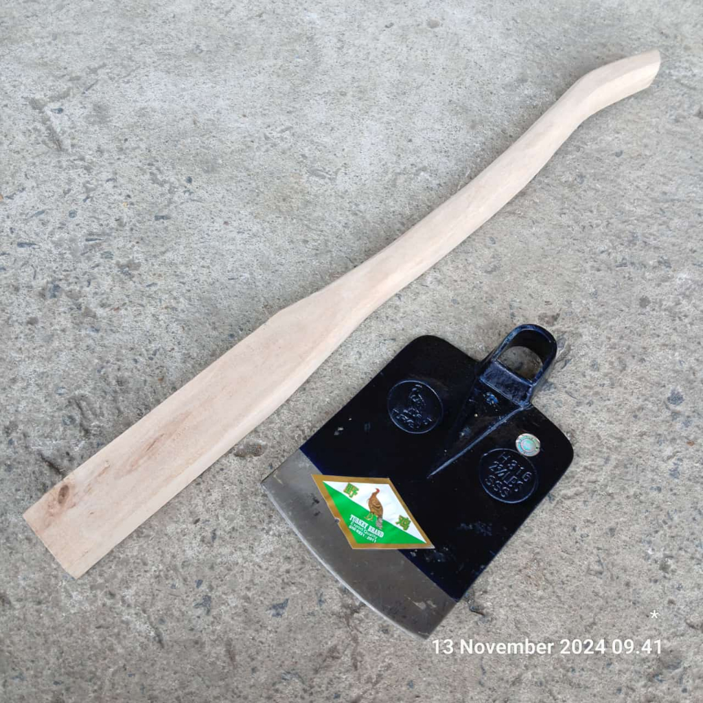 cangkul pacul cap buaya carmen anti lengket cangkul sawah