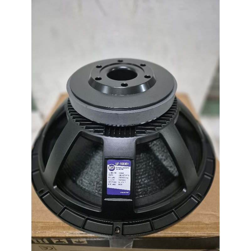 speaker component rcf LF18x451 LF18 x451 18inch komponen speaker