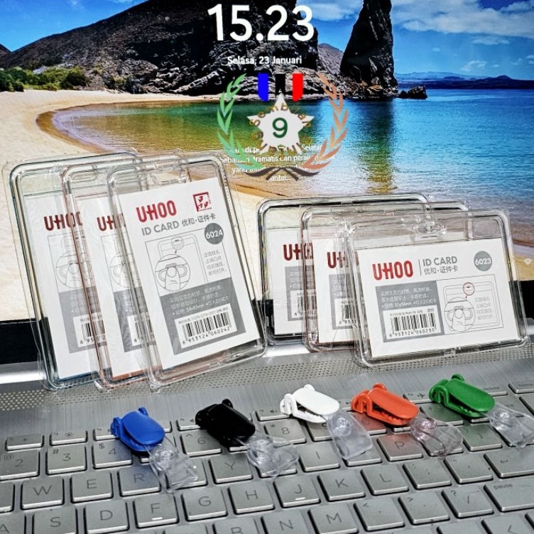 

Serba Murah Tempat Id Card Akrilik Bening Transparan Klip Id Card Holder Id Card Akrilik Transparan 2 Sisi