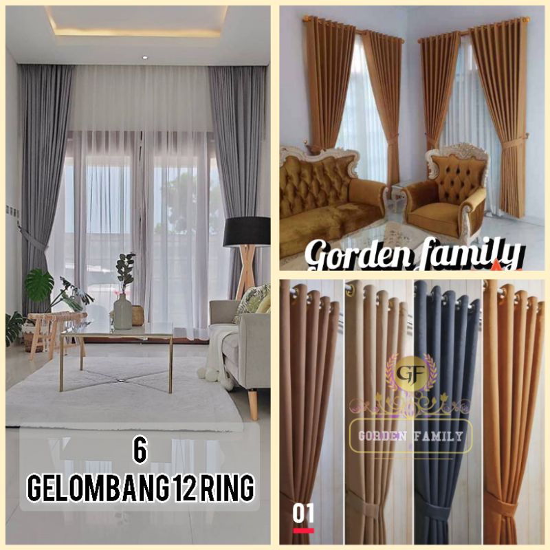 GORDEN BLACKOUT/GORDEN TEBAL,GORDEN POLOS/GORDEN PREMIUM/GORDEN MINIMALIS