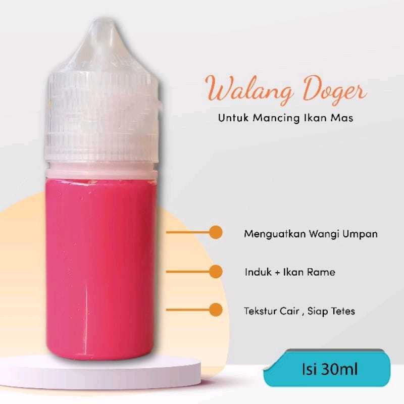 essen ikan mas DOGER SEREH / essen 30ml