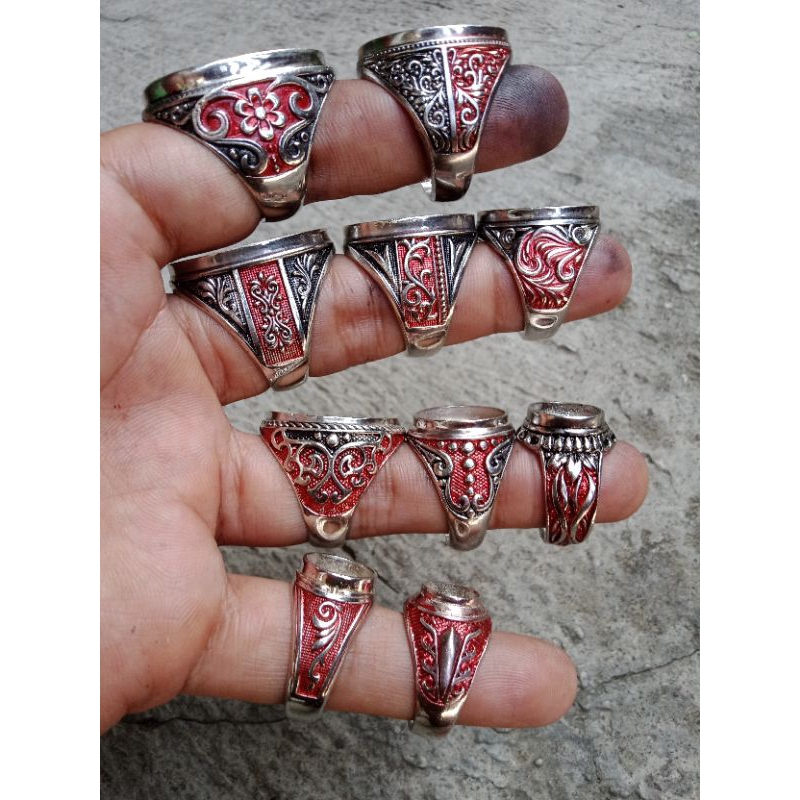 grosir 1kodi (20 pcs) emban alpaka super alpaka merah grosir.06