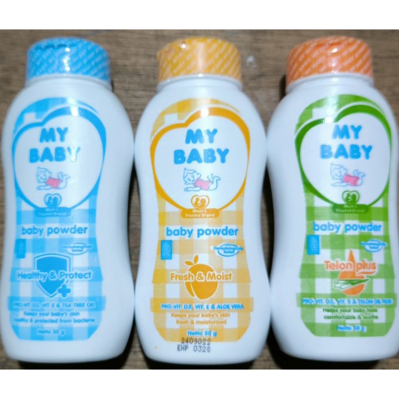 bedak bayi my baby 50 gr baby powder