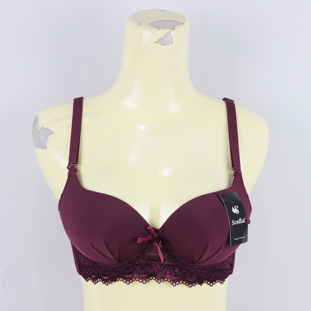 Scelta - Setelan Bra Kawat Dan Celana Dalam Pakaian Dalam Wanita Berkawat Bh Sc 1836 Set thumbnail 3