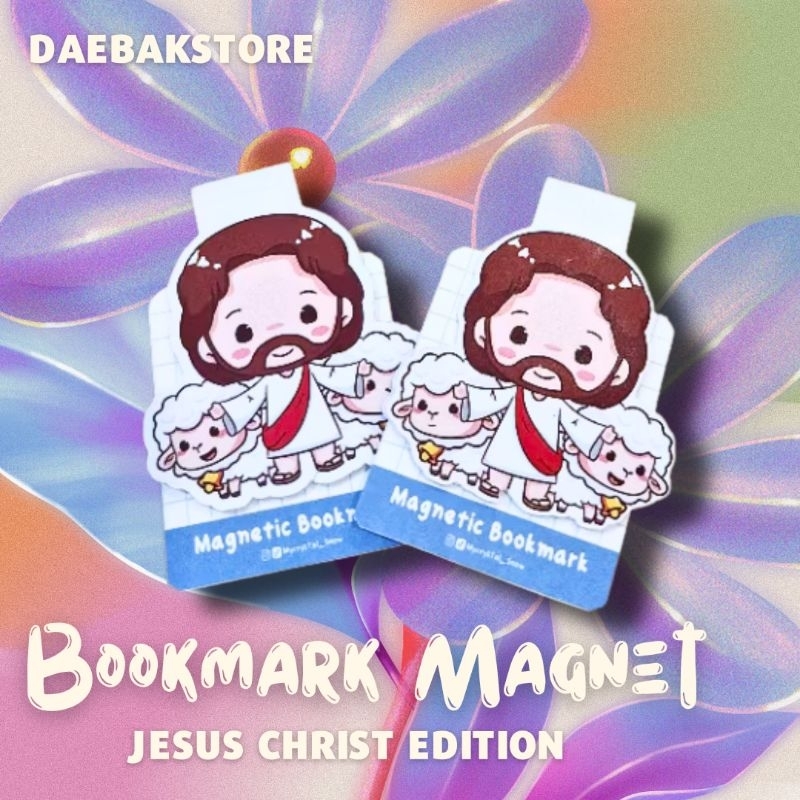 

Bookmark Magnet Lucu Pembatas Buku Jesus Christ Edition