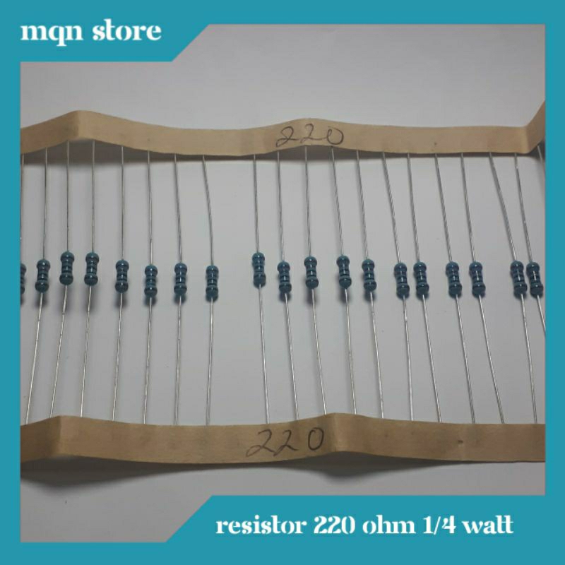Resistor 220 ohm 1/4 Watt