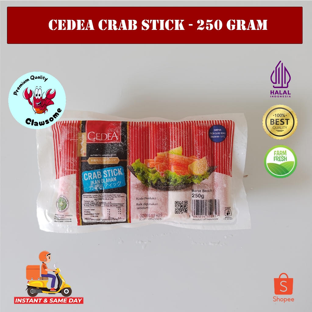 

CEDEA CRAB STICK - 250 GR