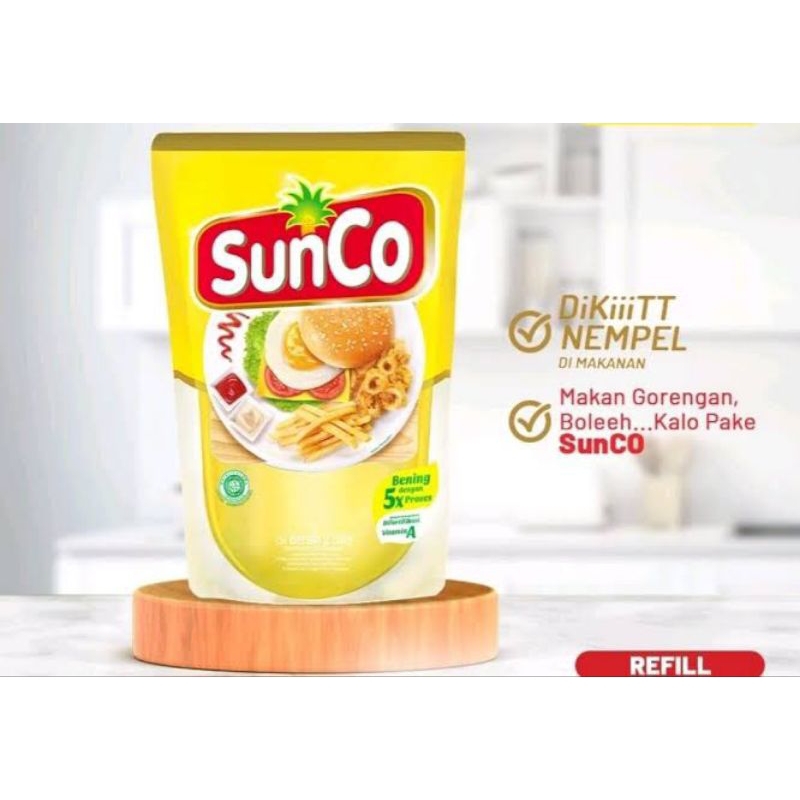 

Minyak Goreng Sunco 2 Liter Pouch Reffill