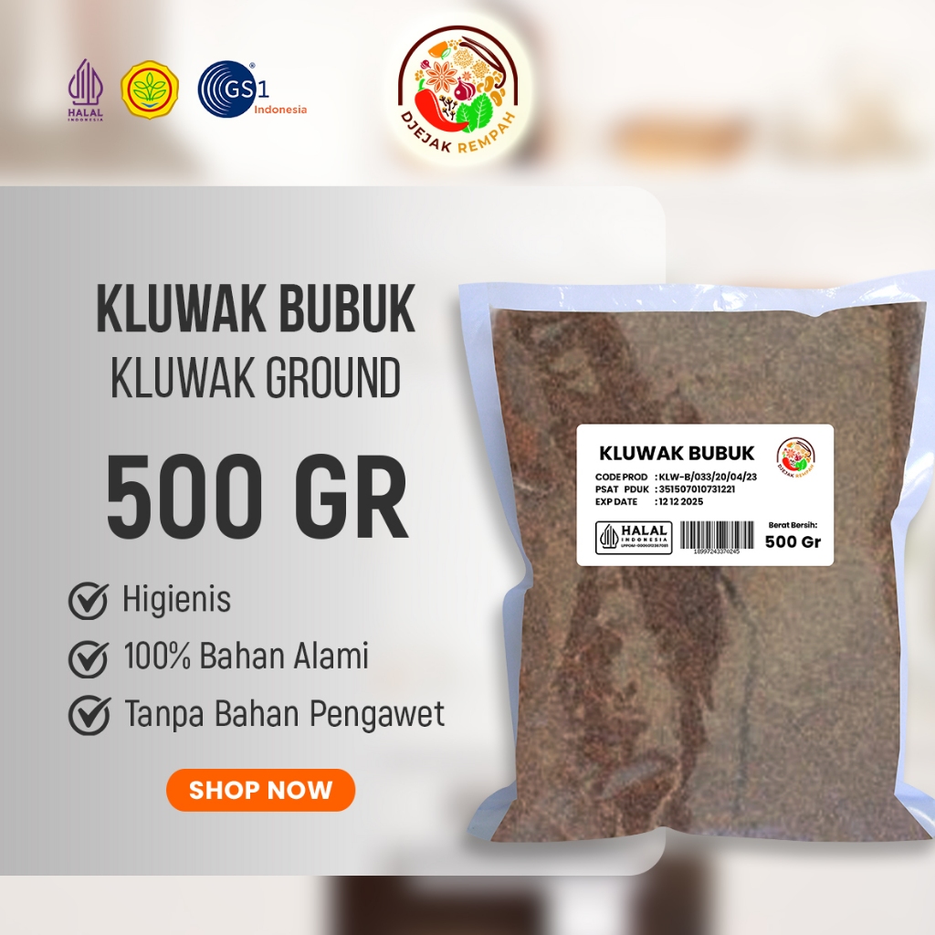 

Kluwek Bubuk / Kluwek Powder (Kemasan 100 Gr - 500 Gr)