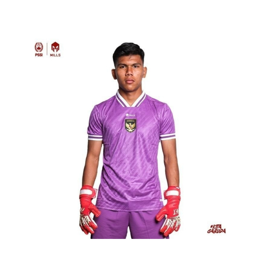 MILLS JERSEY THIRD KIPER TIMNAS INDONESIA XXXL BNWT ORIGINAL 100%