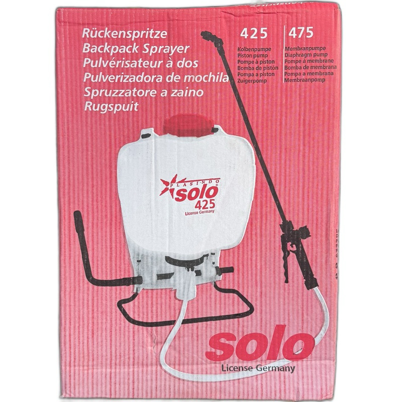 BACKPACK SPRAYER PLASINDO SOLO 425 GERMAN MANUAL 15 LITER/ALAT SEMPROT PERTANIAN MANUAL JERMAN 15L