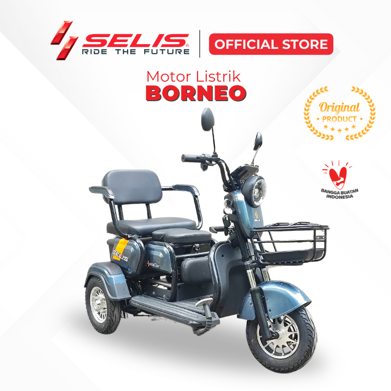 SELIS - Motor listrik Borneo ( Roda 3 / Roda Tiga )
