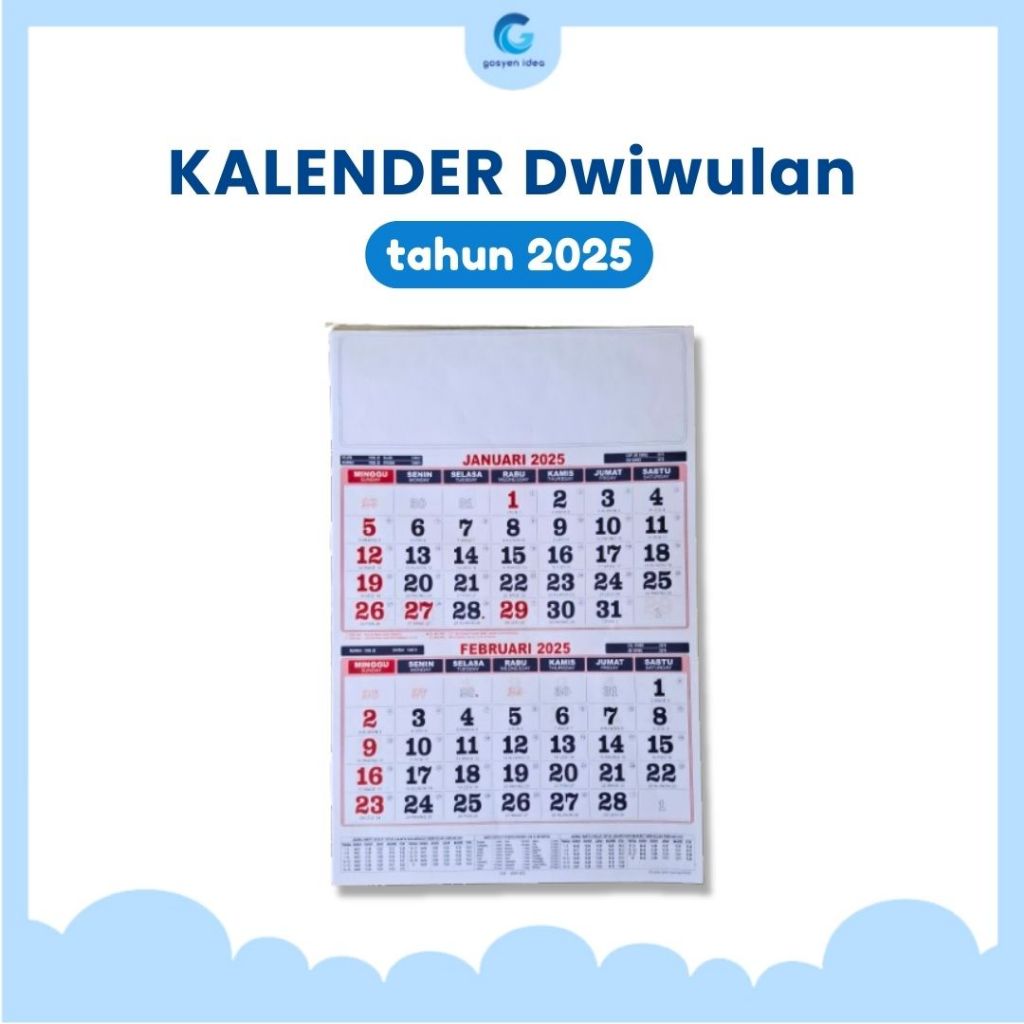 

Kalender Dwiwulan Tahun 2025