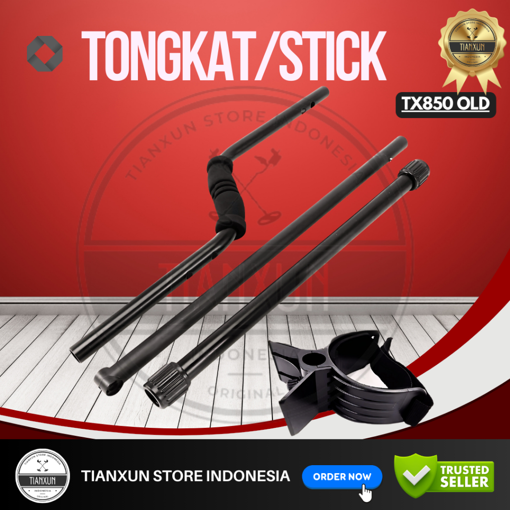ORIGINAL SUKU CADANG TONGKAT/ STICK METAL DETECTOR TX850 OLD AKSESORIES METAL DETECTOR TANPA MESIN T
