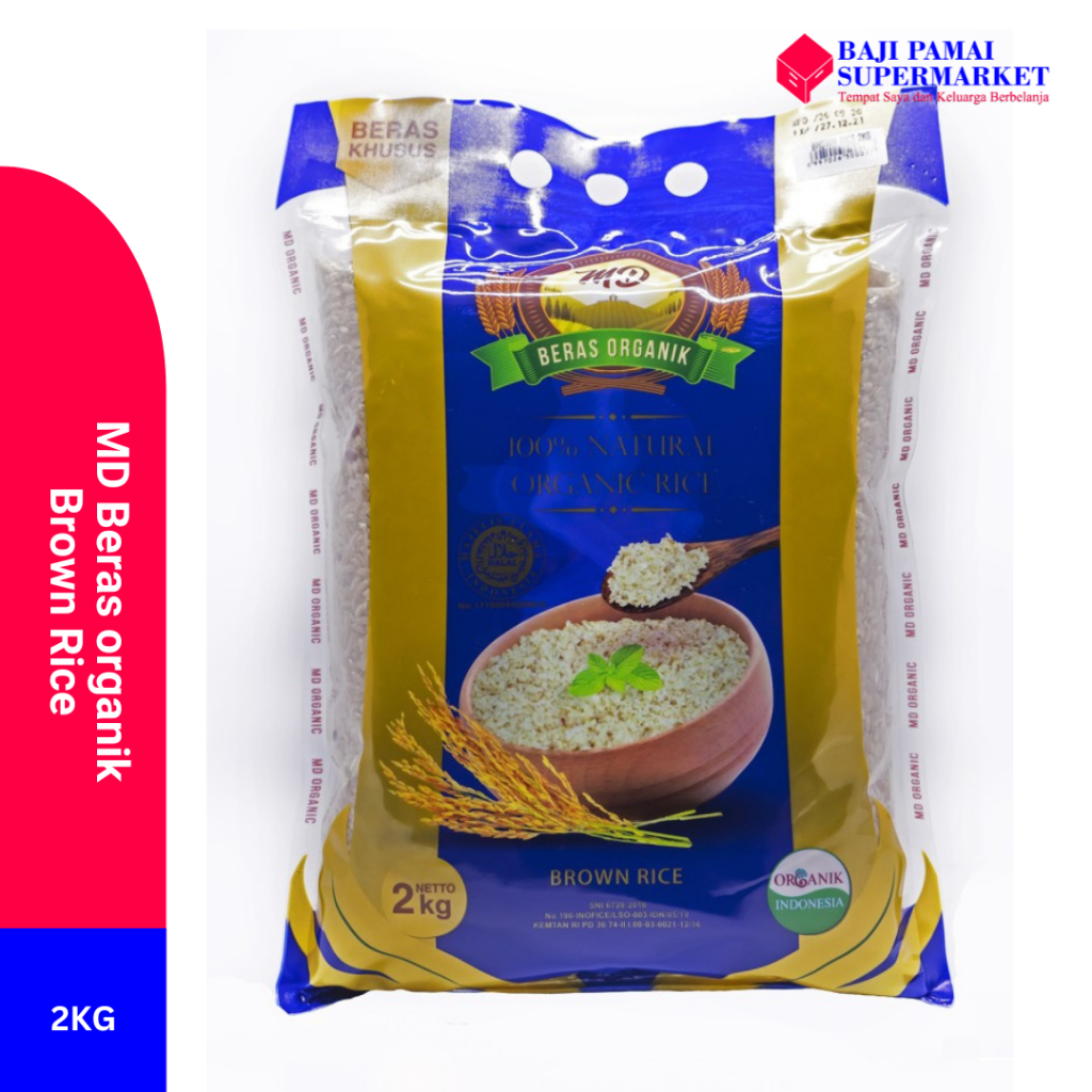 

MD Beras organik Brown Rice 2kg