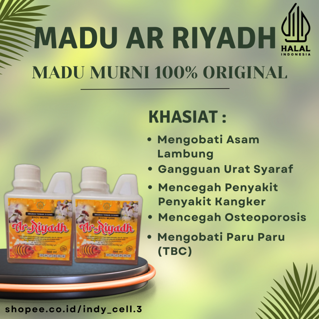

Madu Asli 100% Original Obat segala Penyakit Obat Lambung Anemia Paru Paru (TBC) Rematik Asam Urat