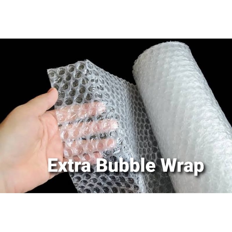 

Extra bubble wrap packing tambahan untuk Tas gendongan sangkar