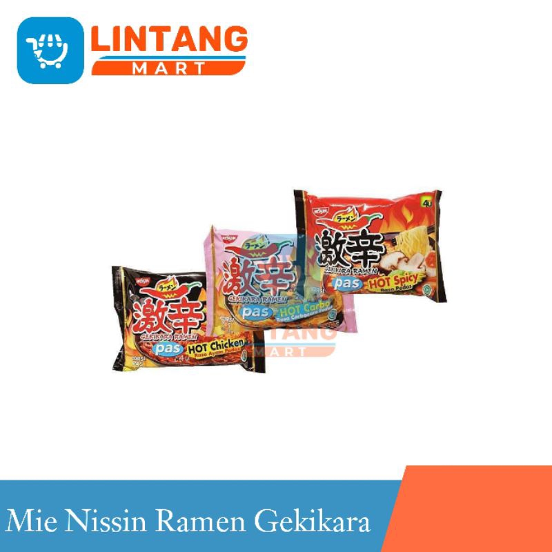 

✨LINTANGMART✨ Mie Nissin Ramen Gekikara