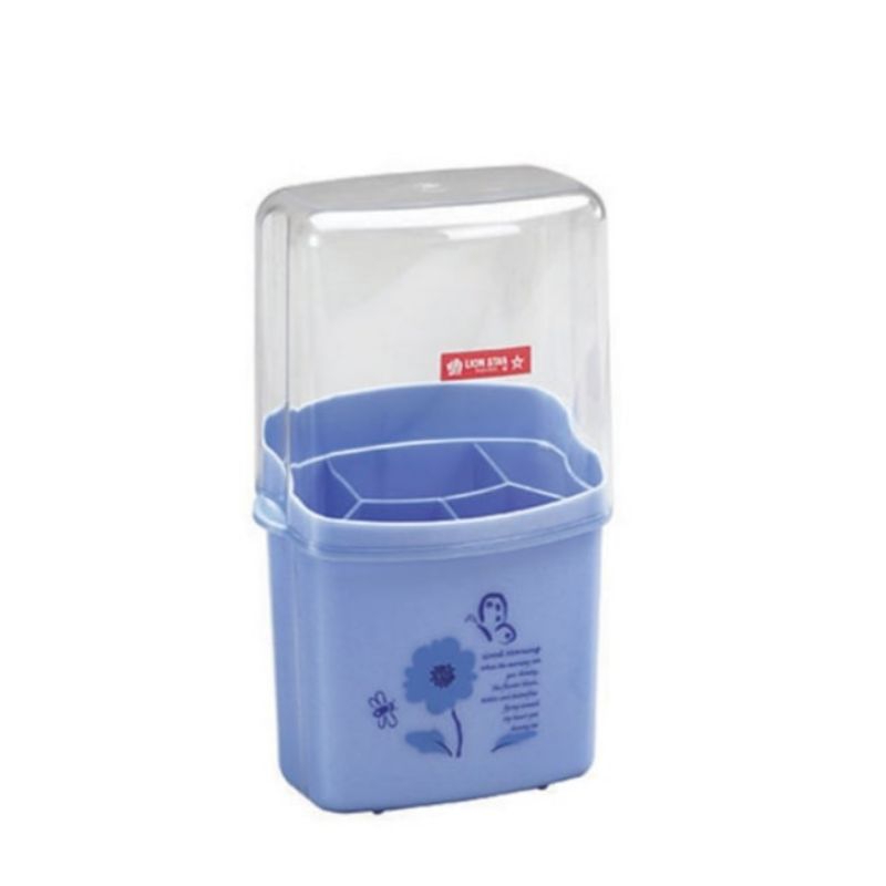 Tempat sendok Lion star + tutup TS-33 Adora Cutlery Keeper