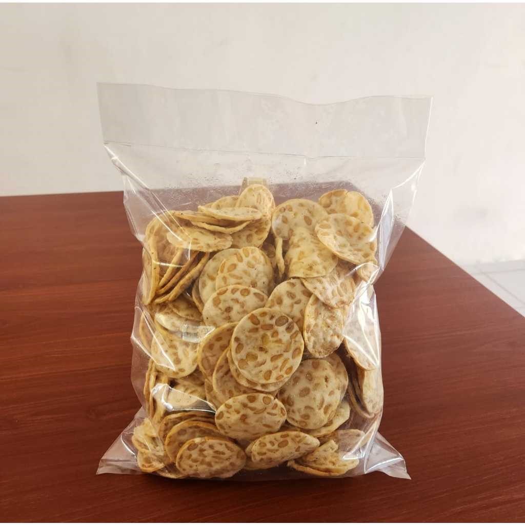 

Keripik Tempe Sagu Crispy Size Mini 150 gram - Makanan Ringan Varian Rasa