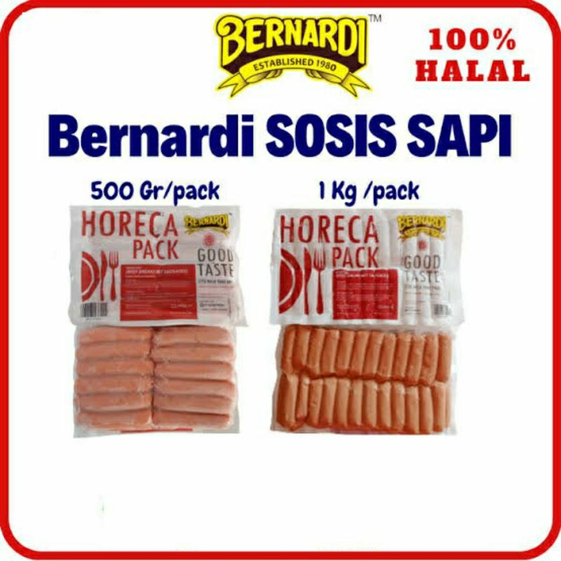 

Bernardi Horeca Sosis Sapi