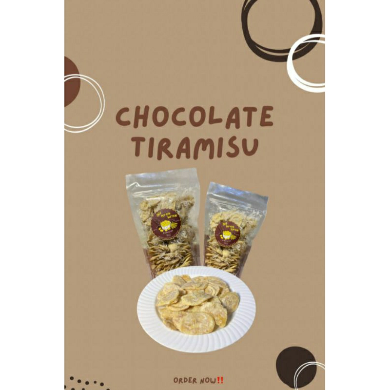 

Keripik Pisang Tiramisu Lumer 75g