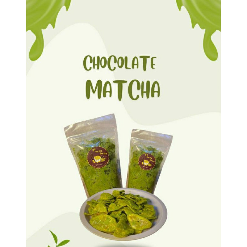 

Keripik Pisang Matcha Lumer 75gram
