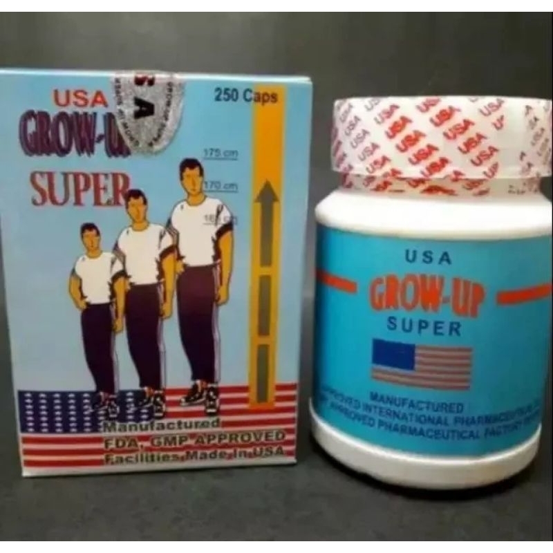 Original Usa Grow Up Super Penambah Tinggi Badan | Grow Up Usa
