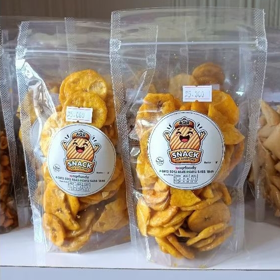 

Snack Keripik Pisang Caramel