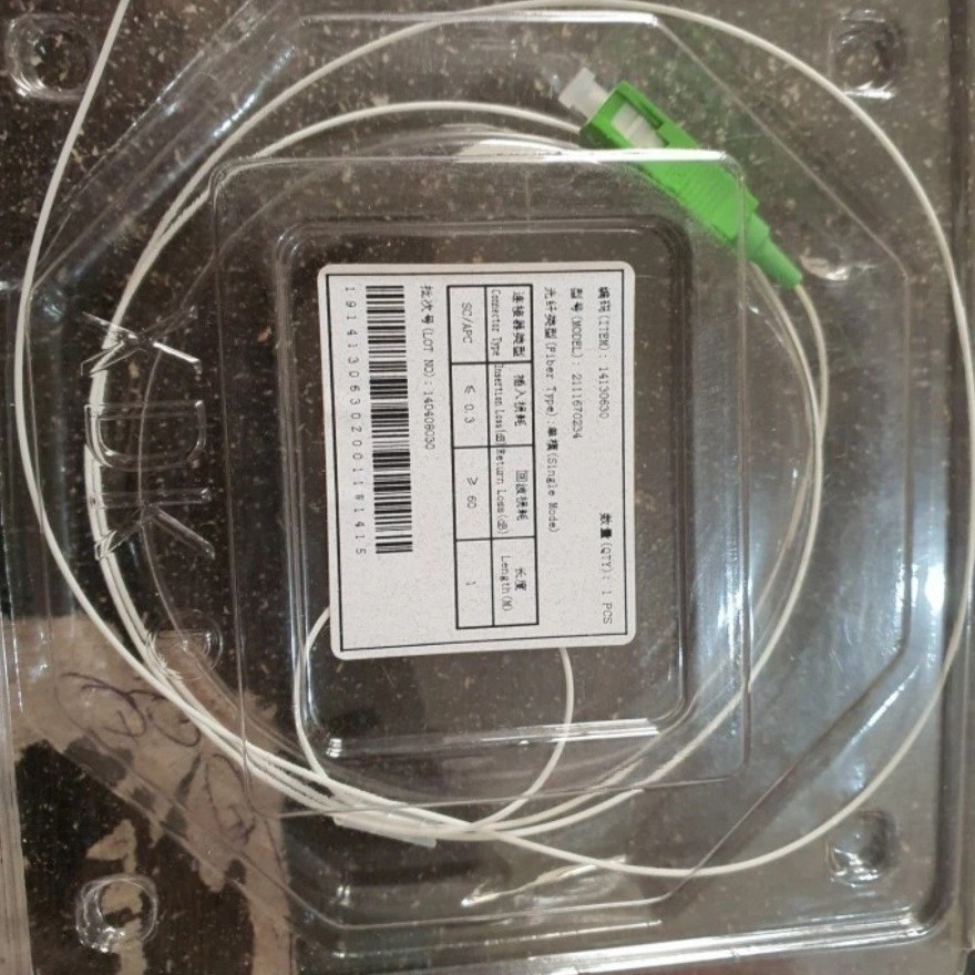 Kabel Patchcore Patch Core Pigtail Fiber Optic SC UPC APC LC FC ST -SC - sc upc putih