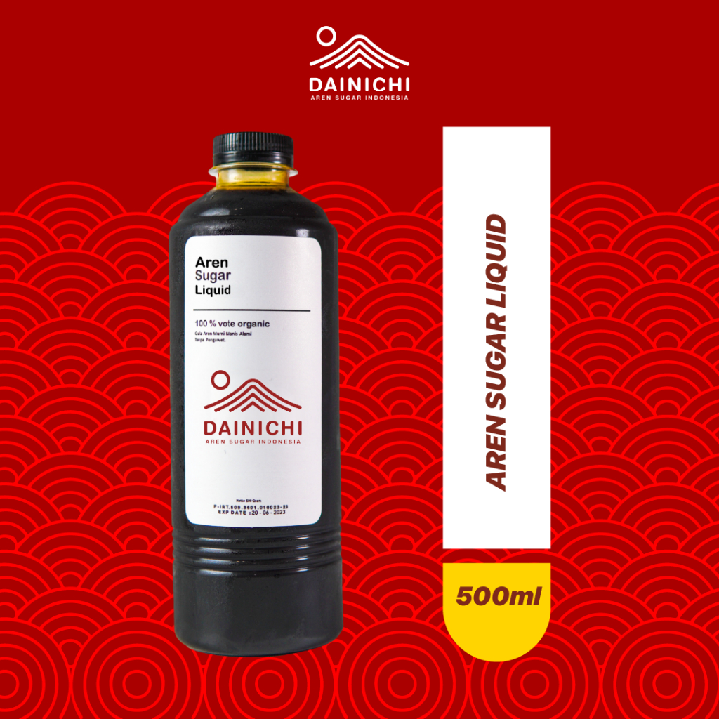 

Dainichi Gula Aren Cair | Liquid Brown Sugar | 500 ml | DAINICHI | 500 ml