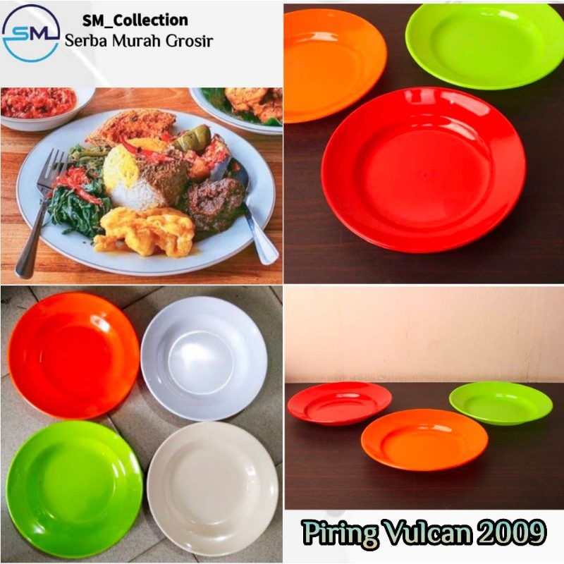 Piring makan/piring nasi/piring plastik/piring melamin/Piring Melamin Vulcan 2009