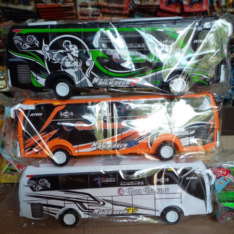 LT60 BUS BASURI PARIWISATA KECIL MUSIK TOLOLET TANPA BATRAI